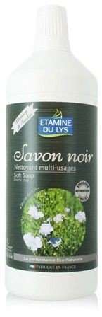 EDL Savon Noir skoncentrowane Czarne Mydło z olejem lnianym i oliwą z oliwek do mycia i pielęgnacji wszystkich powierzchni bezzapachowe 1 l