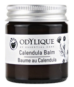 Odylique organiczny uniwersalny balsam nagietkowy na podrażnioną, przesuszoną i popękaną skórę z olejem kokosowym, oliwą, masłem Shea, woskiem pszczelim, nagietkiem, rumiankiem i słodką pomarańczą, 20 g