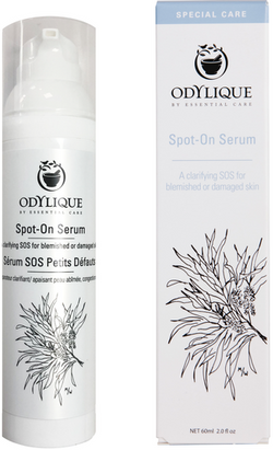Odylique Spot-on-Serum organiczne serum punktowe na pryszcze, podrażnienia, ugryzienia, oparzenia i problemy skórne, 75 ml