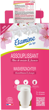 EDL Etamine du Lys BULK płyn zmiękczający do płukania tkanin kwiaty wiśni i jaśmin 10 kg