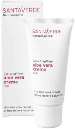 Santaverde Classic Aloe Vera Rich bogaty krem odżywczy na dzień i na noc z sokiem z bio aloesu 30 ml