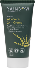 Rainbow aloecare intensywnie nawilżający, kojący i regenerujący krem do twarzy z bio-aloesem i masłem Shea, 50 ml