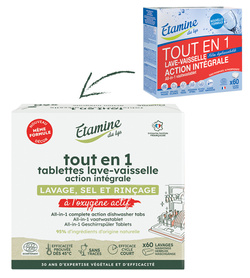 EDL Etamine du Lys certyfikowane tabletki do zmywarki All-in-One Wszystko-w-Jednym 60 szt