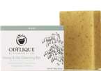 Odylique by Essential Care organiczne nawilżające mydło peelingujące w kostce Miód i Płatki Owsiane, 100 g