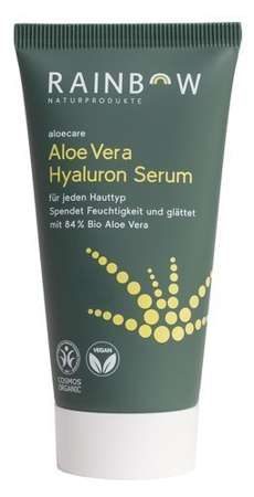 Rainbow aloecare intensywnie nawilżające serum do twarzy z bio-aloesem i kwasem hialuronowym, 50 ml 